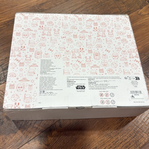 NWT Disney blue milk and cookies set - Picture 2 of 2